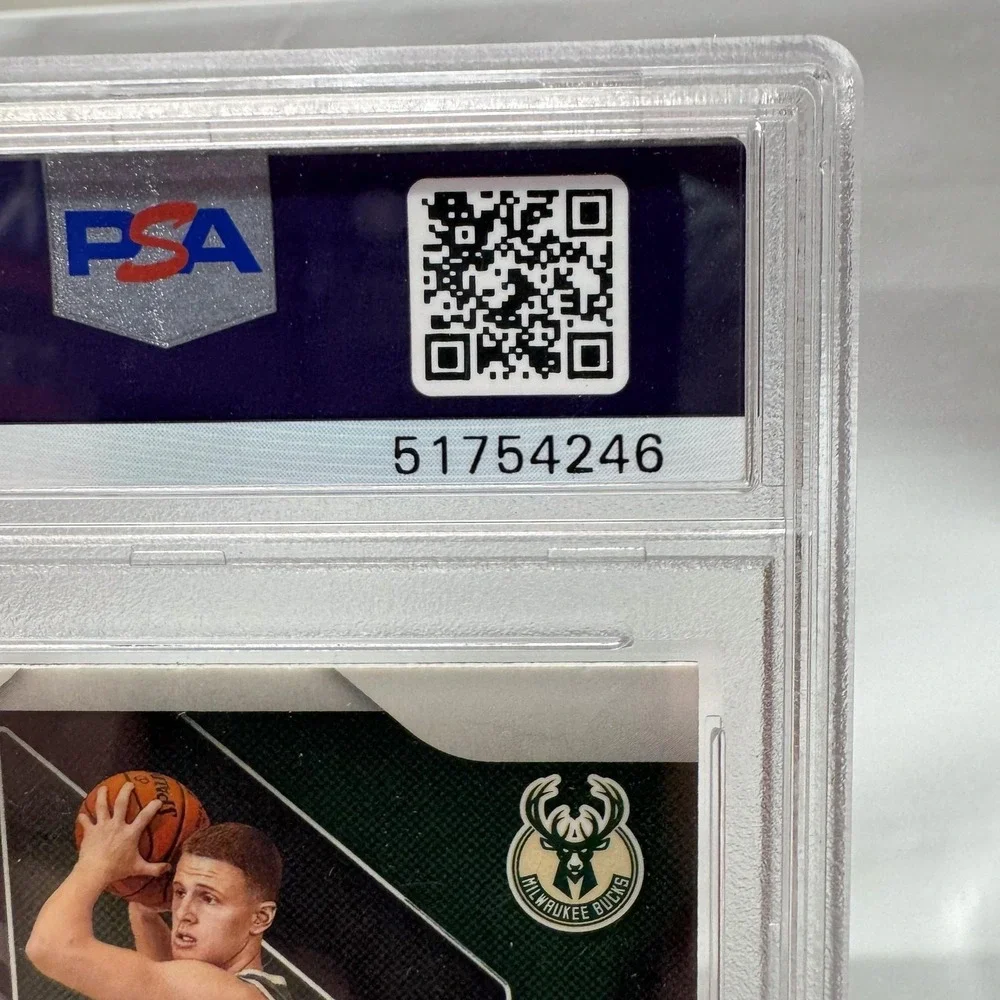 Donte DiVincenzo RC 2018 Panini Prizm PSA 10 GEM MT #246 NBA Milwaukee Bucks
